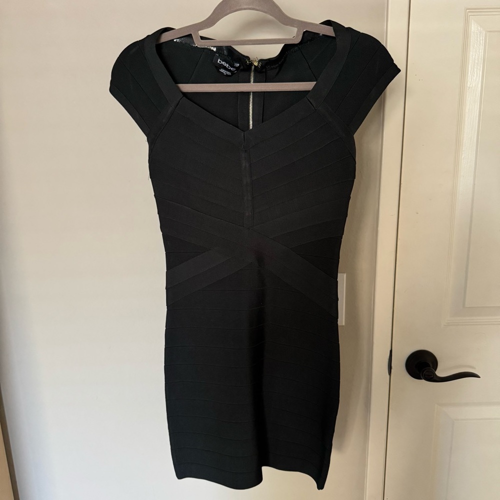 Elegant Dark Green Bandage Dress